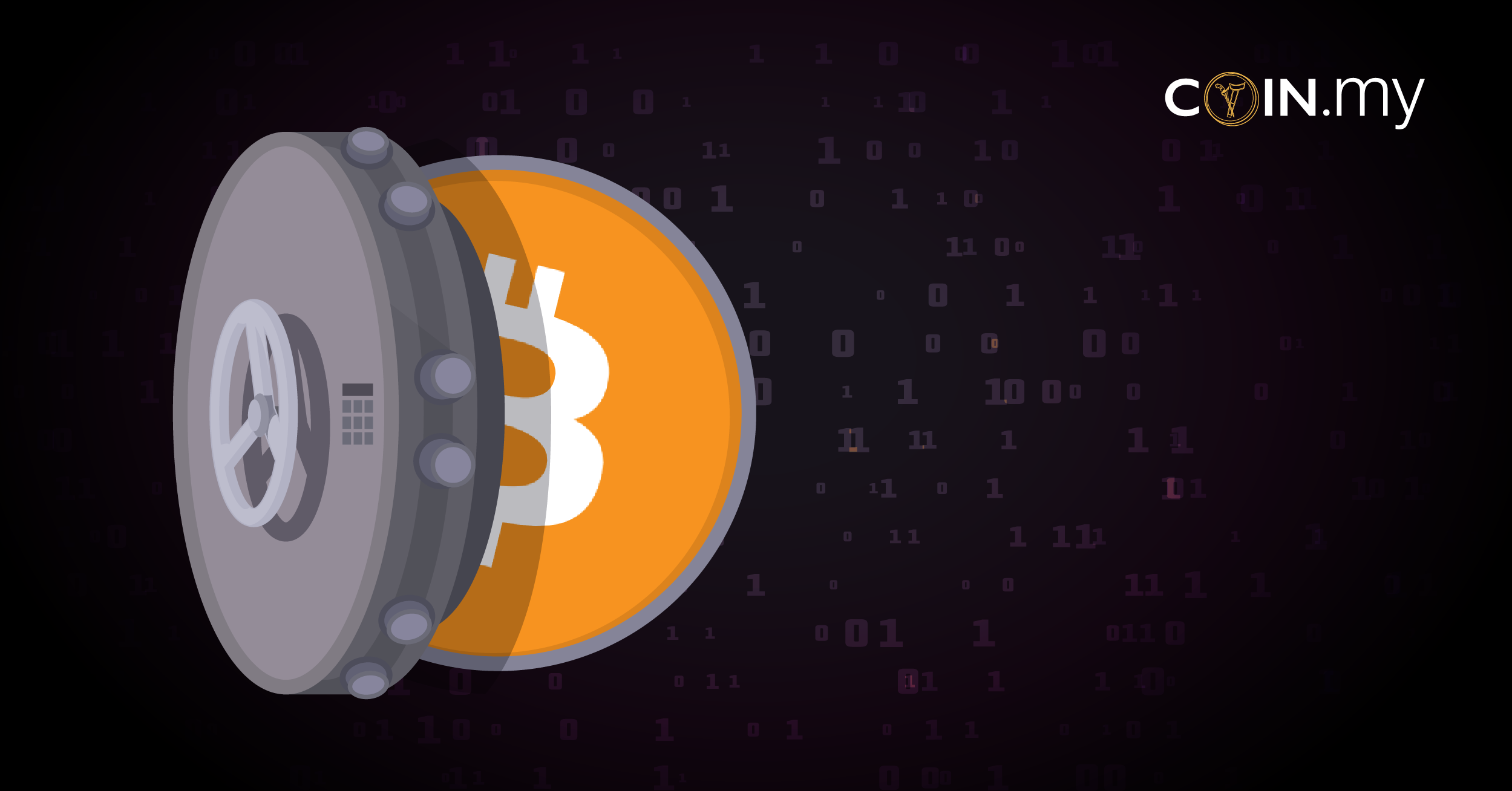 an image on a post on bitcoin selamat