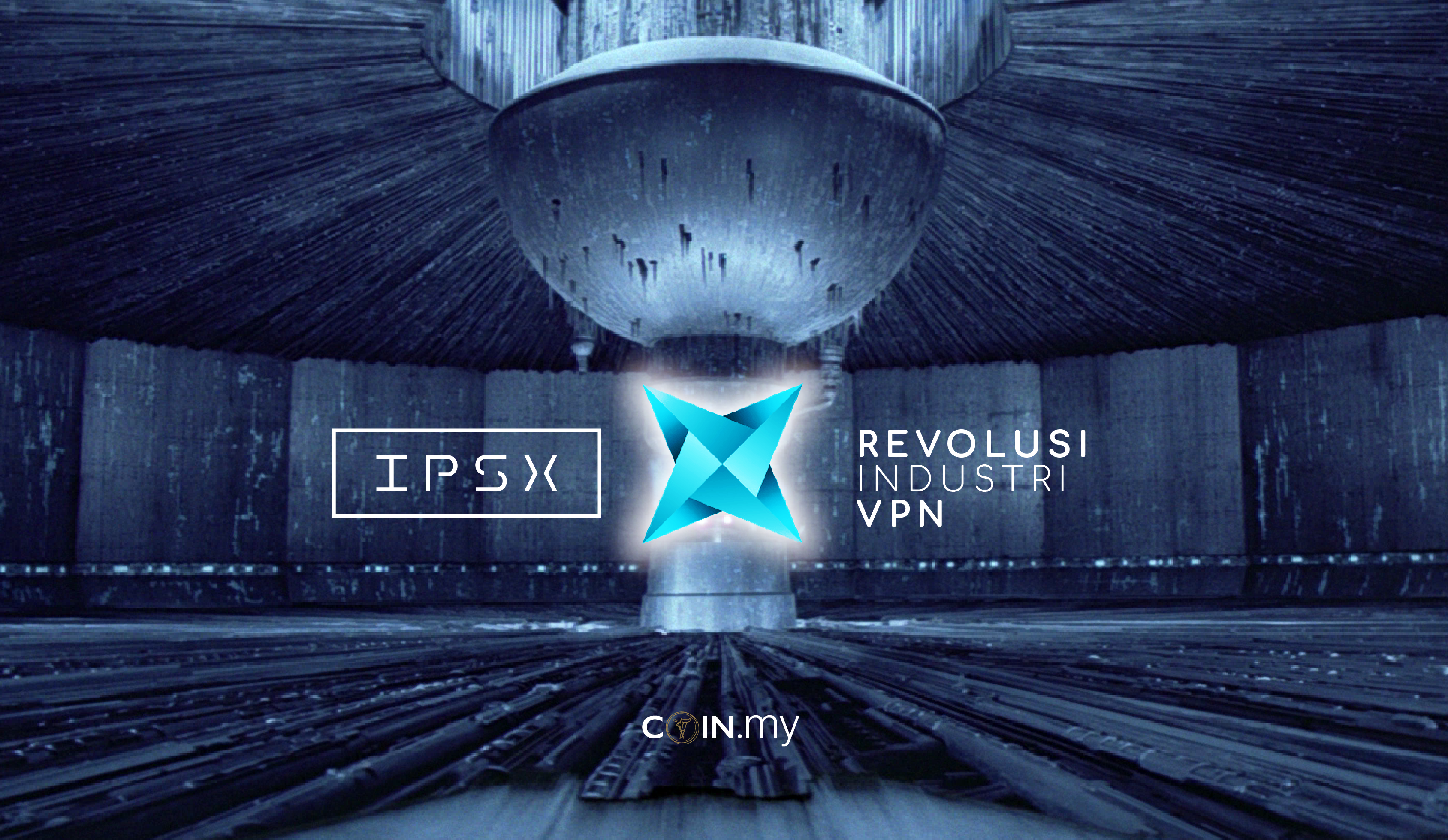 an image on a post on vpn
