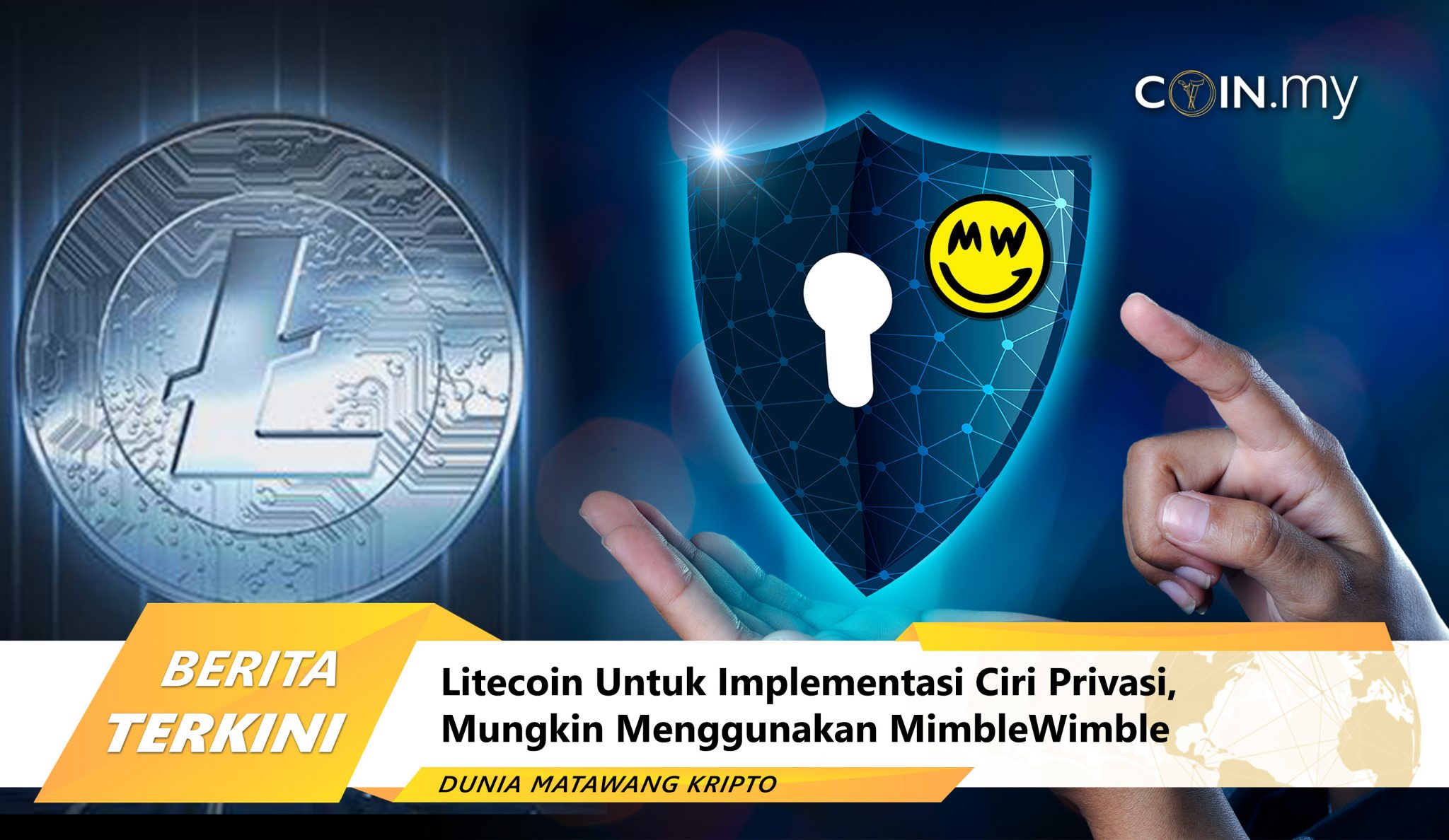 an image on a post on litecoin mimblewimble bitcoin blockchain malaysia