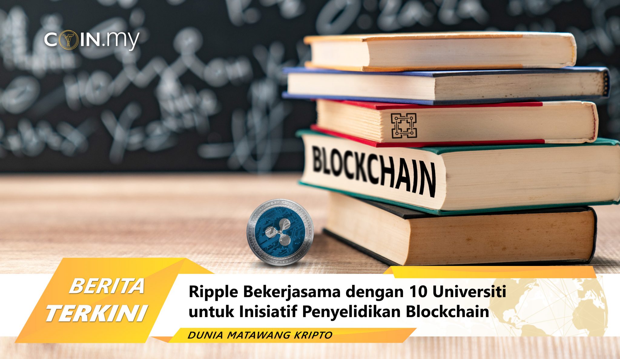 an image on a post on ripple blockchain bitcoin malaysia