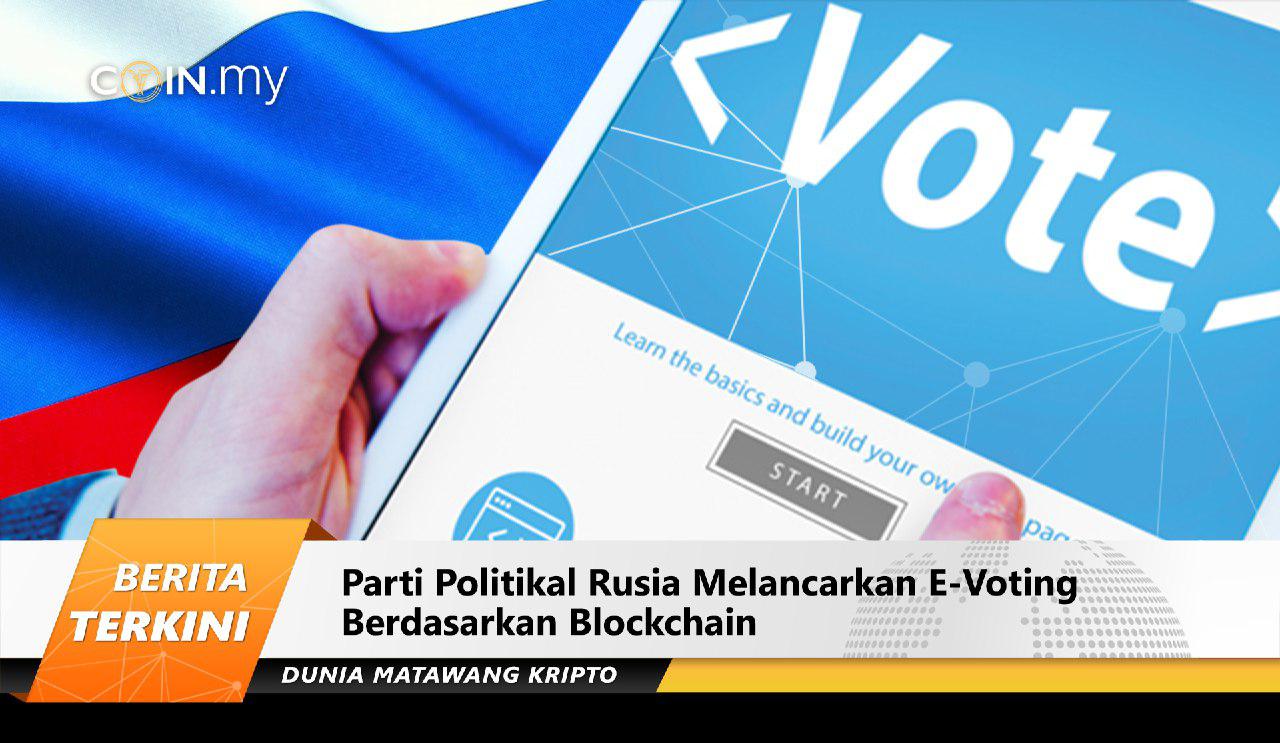 an image on a post on russia evoting blockchain malaysia