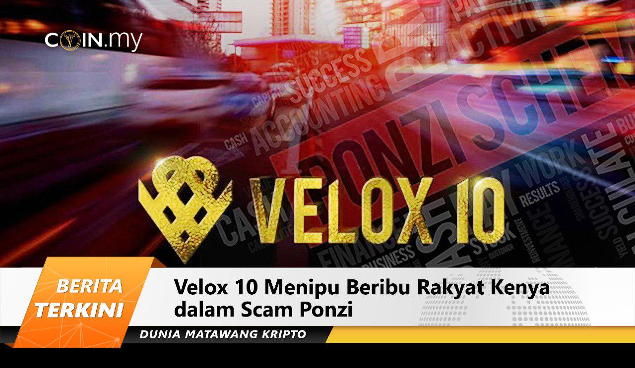 an image on a post on velox 10 kenya scam ponzi