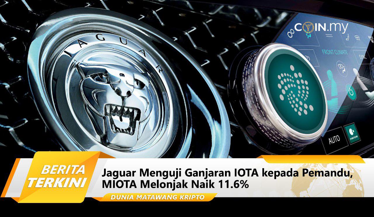 an image on a post on jaguar iota miota blockchain kripto