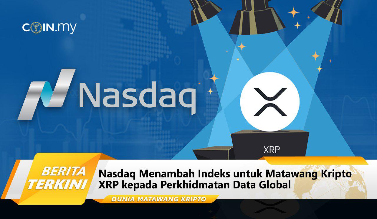 an image on a post on nasdaq xrp global blockchain kripto
