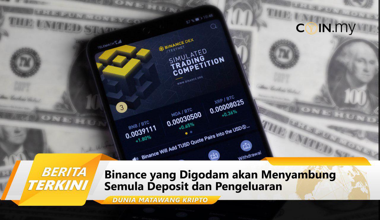 an image on a post on binance kripto bitcoin blockchain