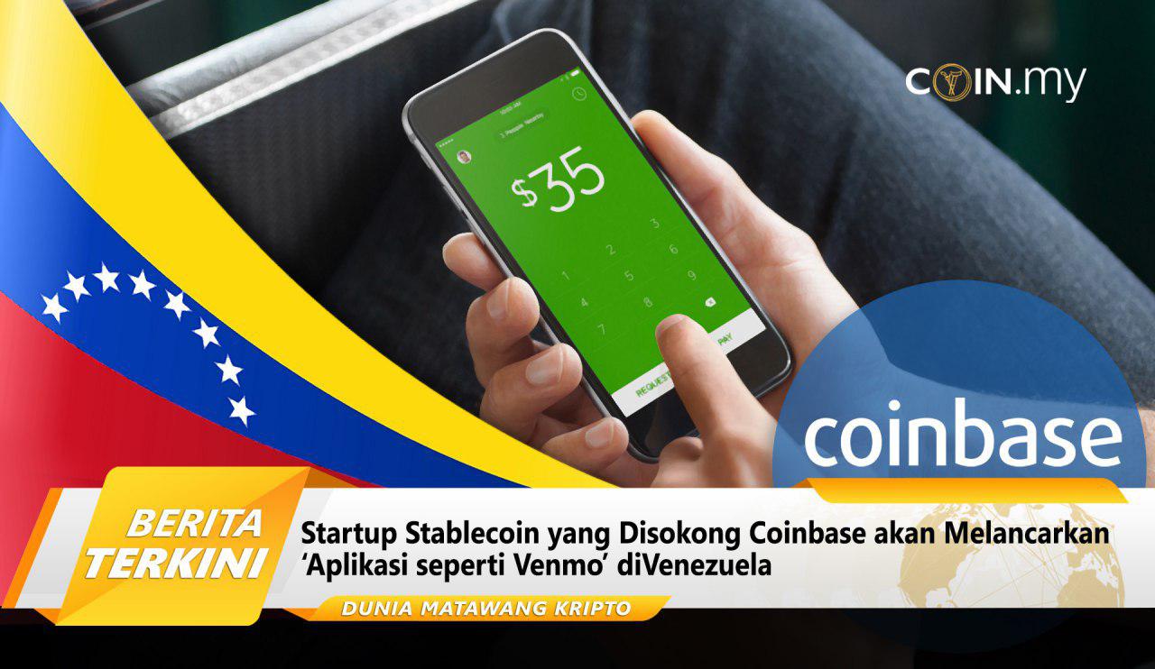 an image on a post on startup stablecoin coinbase venmo venezuela
