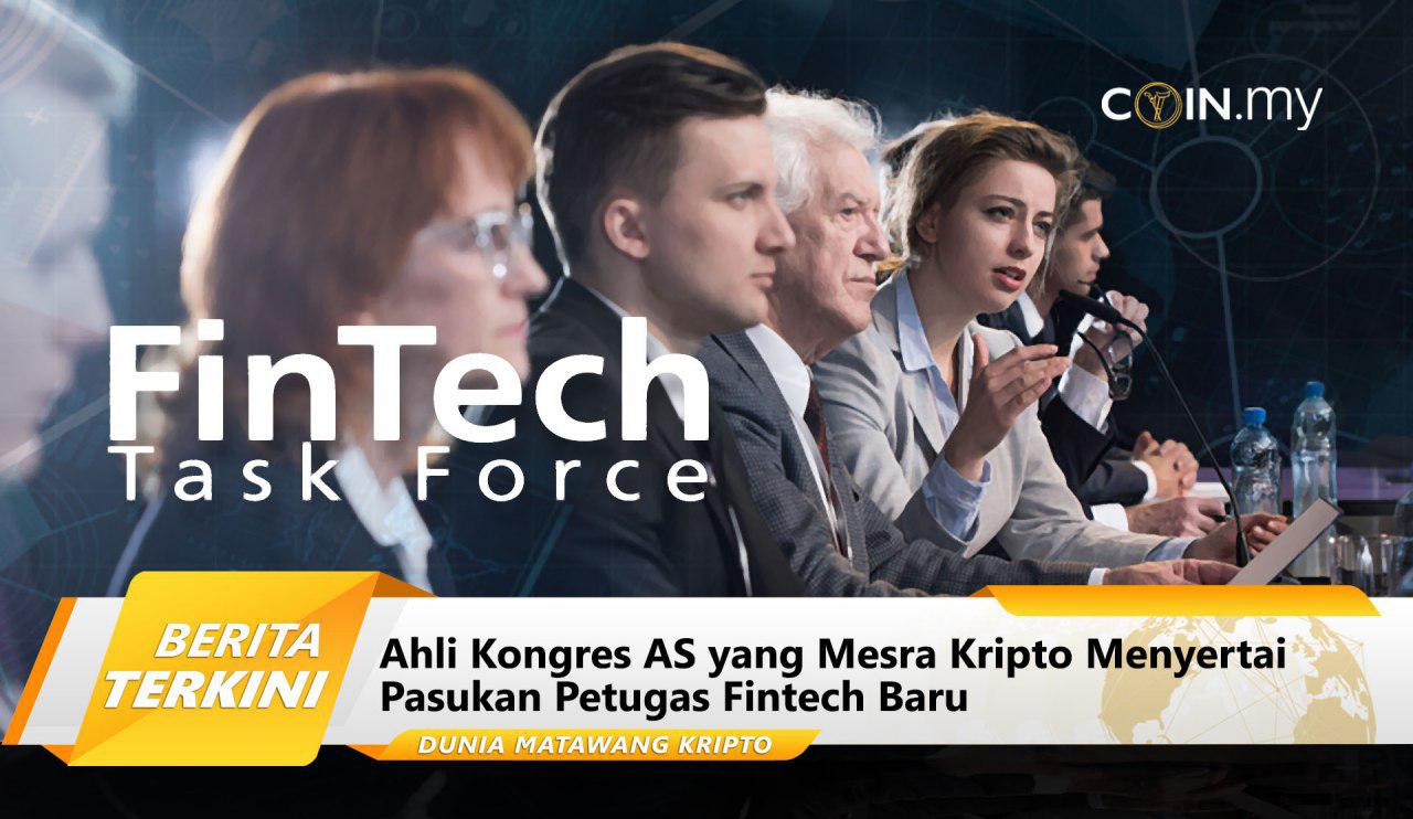 an image on a post on fintech kripto blockchain