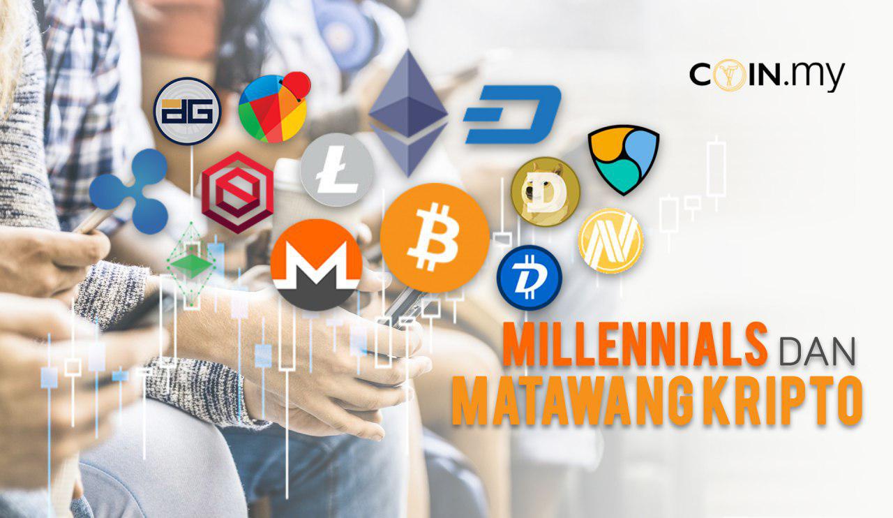 an image on a post on millennials kripto blockchain