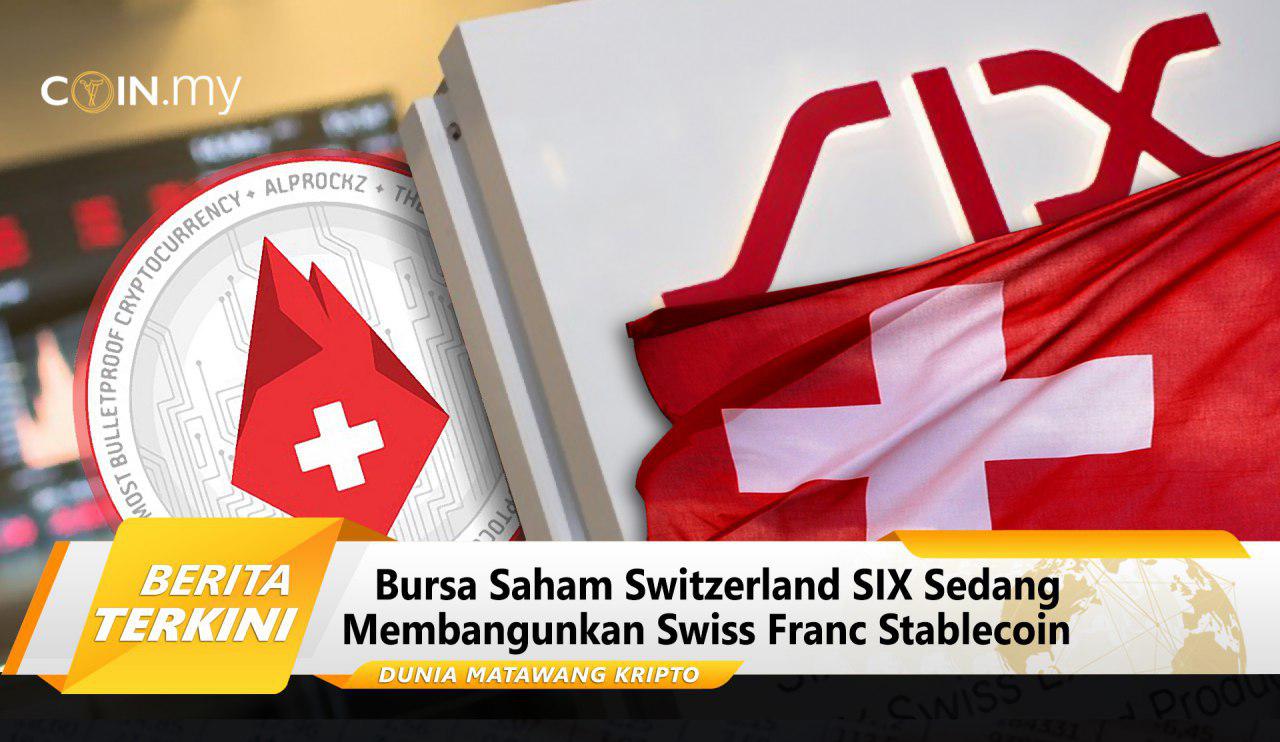 an image on a post on switzerland SIX swiss franc kripto blockchain