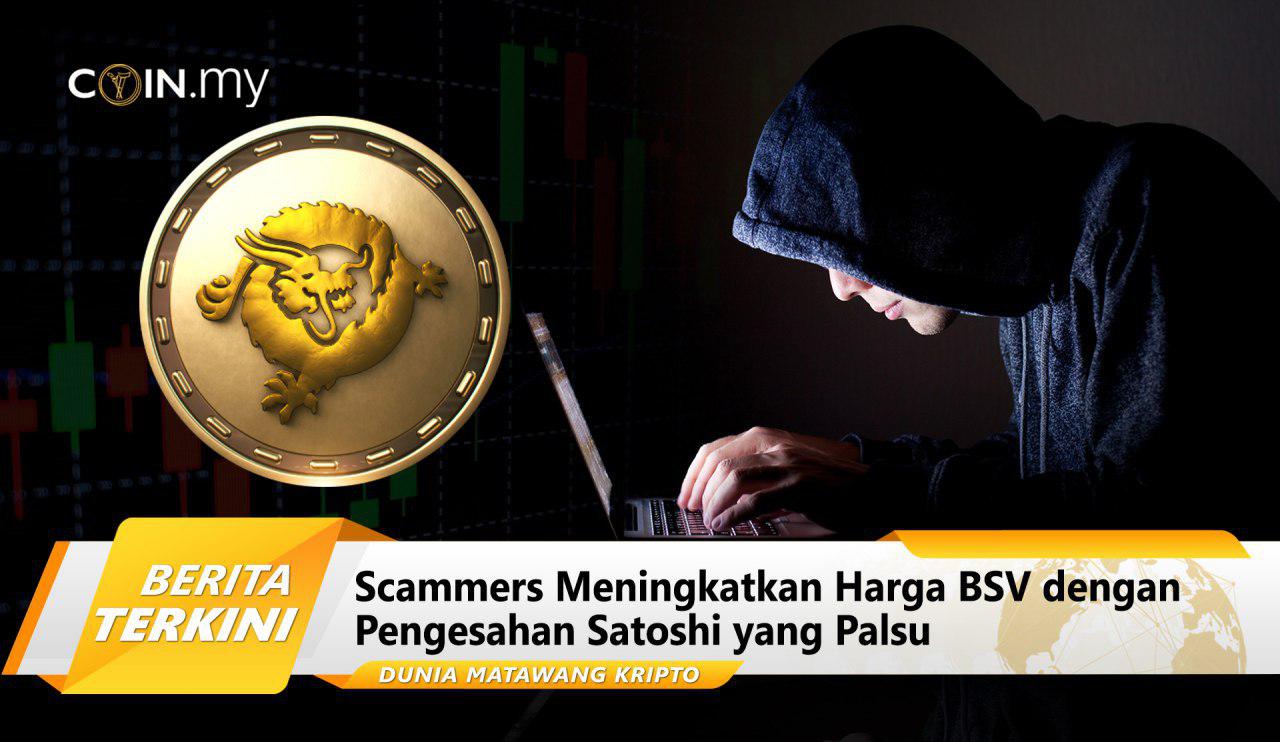an image on a post on scammers bsv satoshi