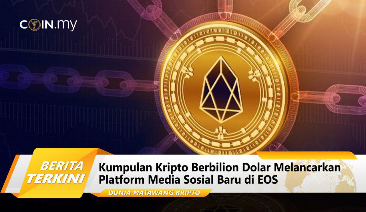 an image on a post on kripto blockchain eos
