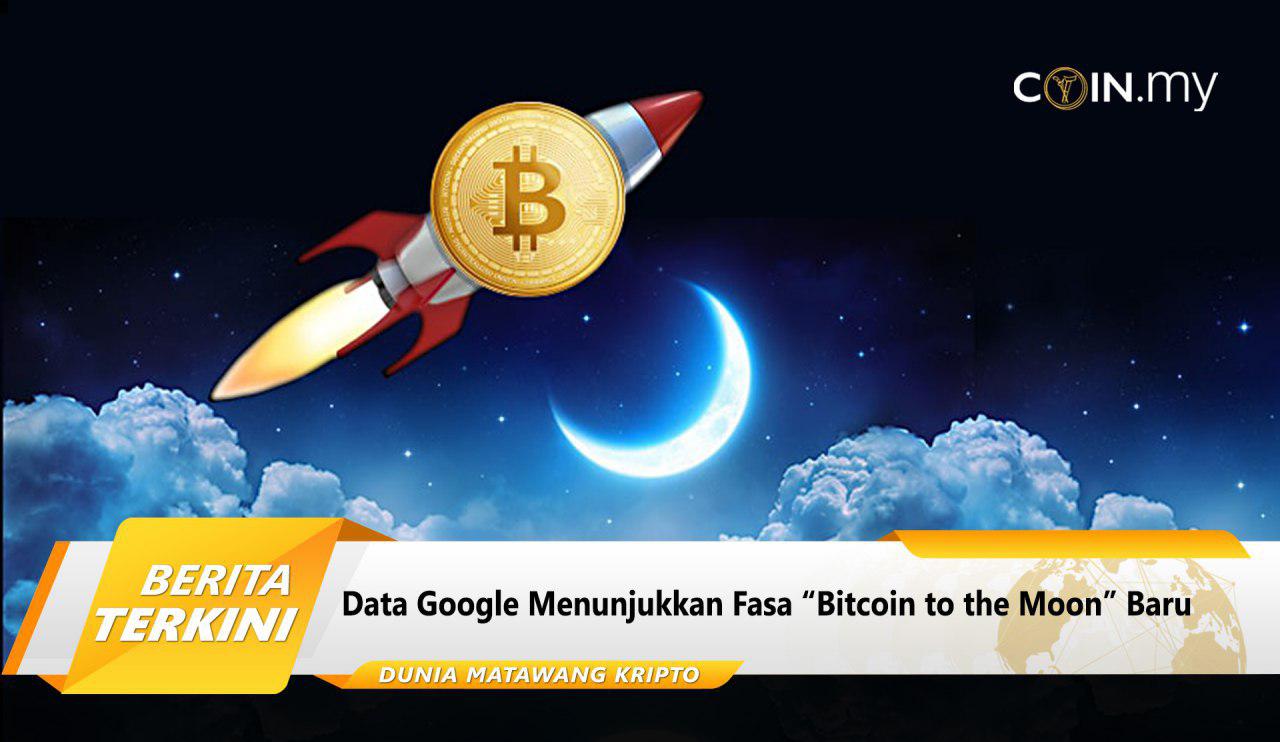 an image on a post on google bitcoin to the moon