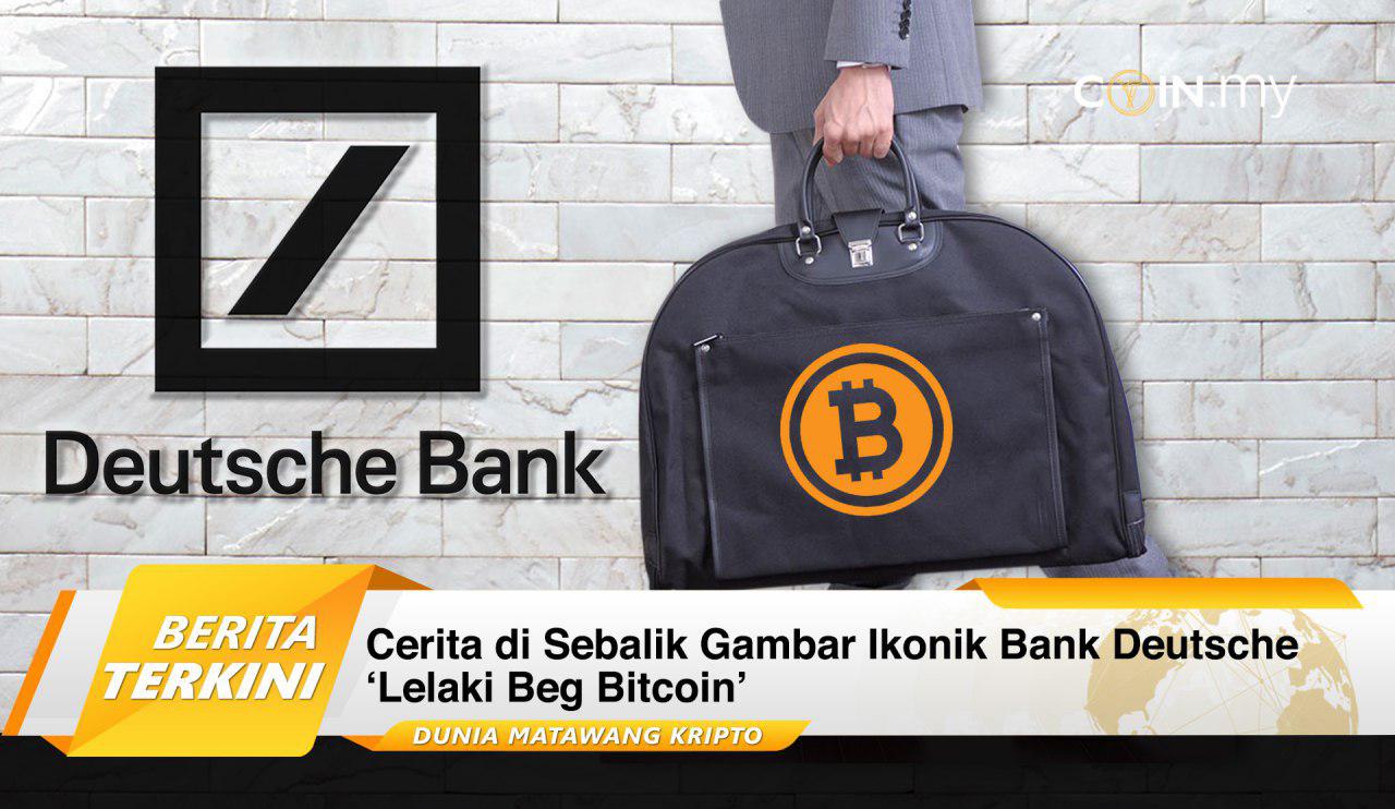 an image on a post on bank deutsche bitcoin
