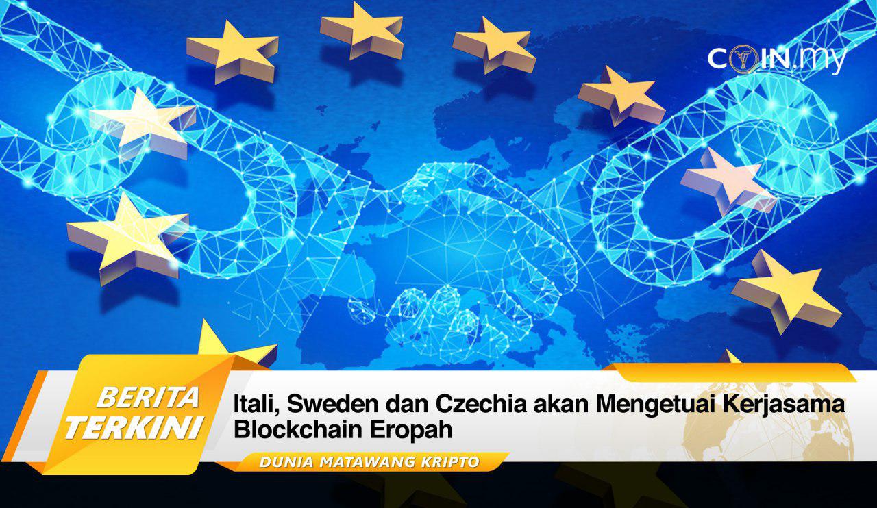 an image on a post on itali sweden czechia blockchain