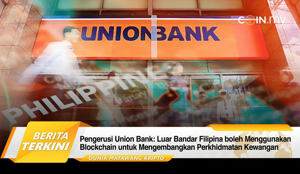 an image on a post on union bank filipina blockchain