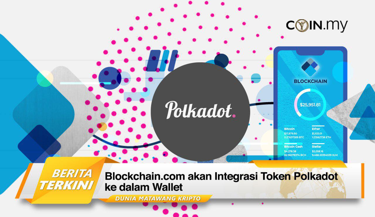 an image on a post on blockchain.com polkadot