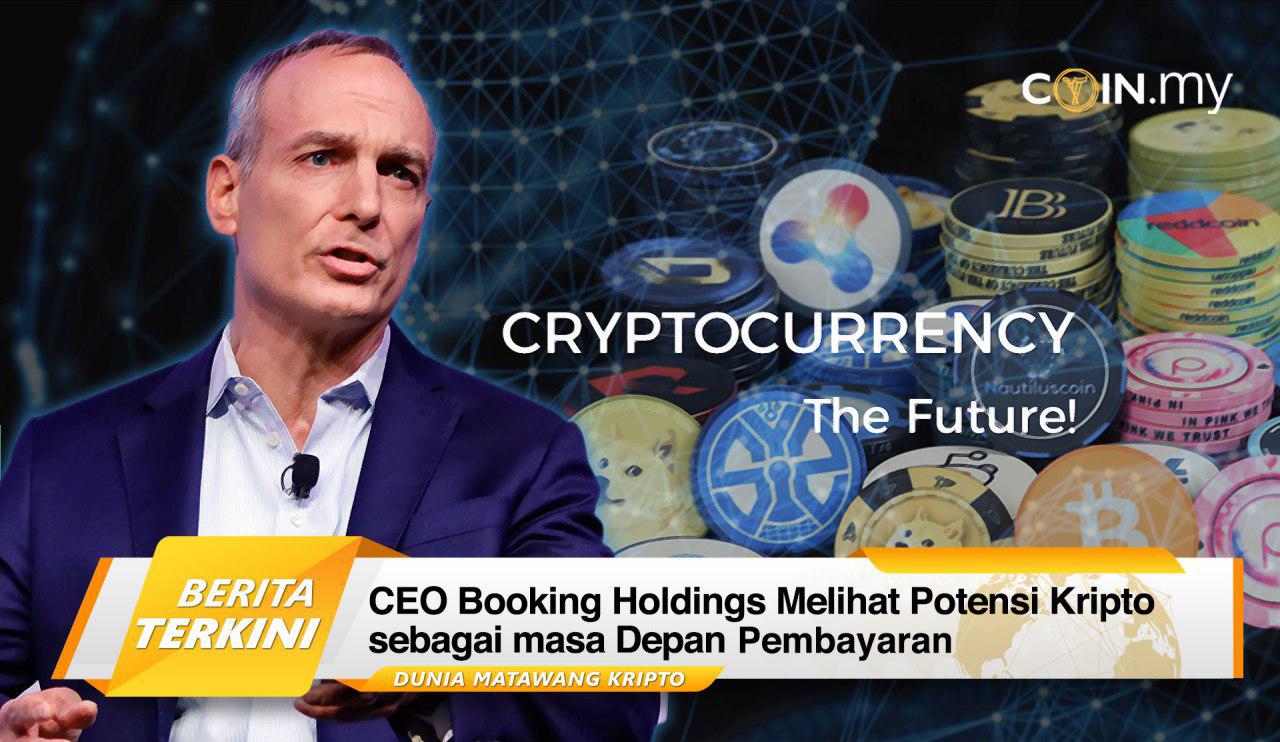 an image on a post on booking holdings kripto