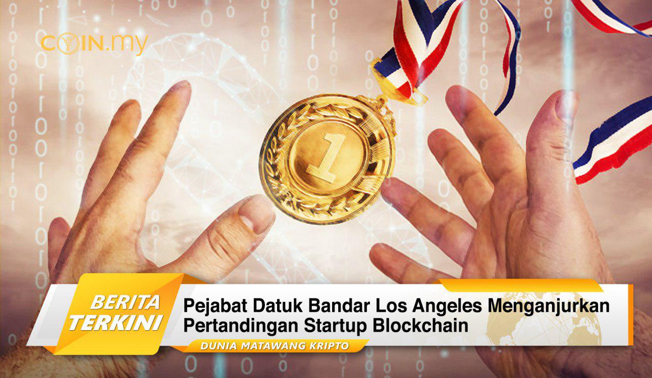 an image on a post on los angeles startup blockchain