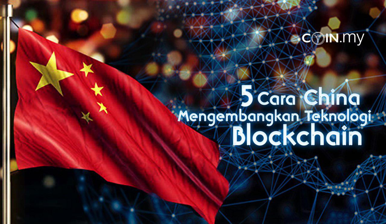 an image on a post on china blockchain