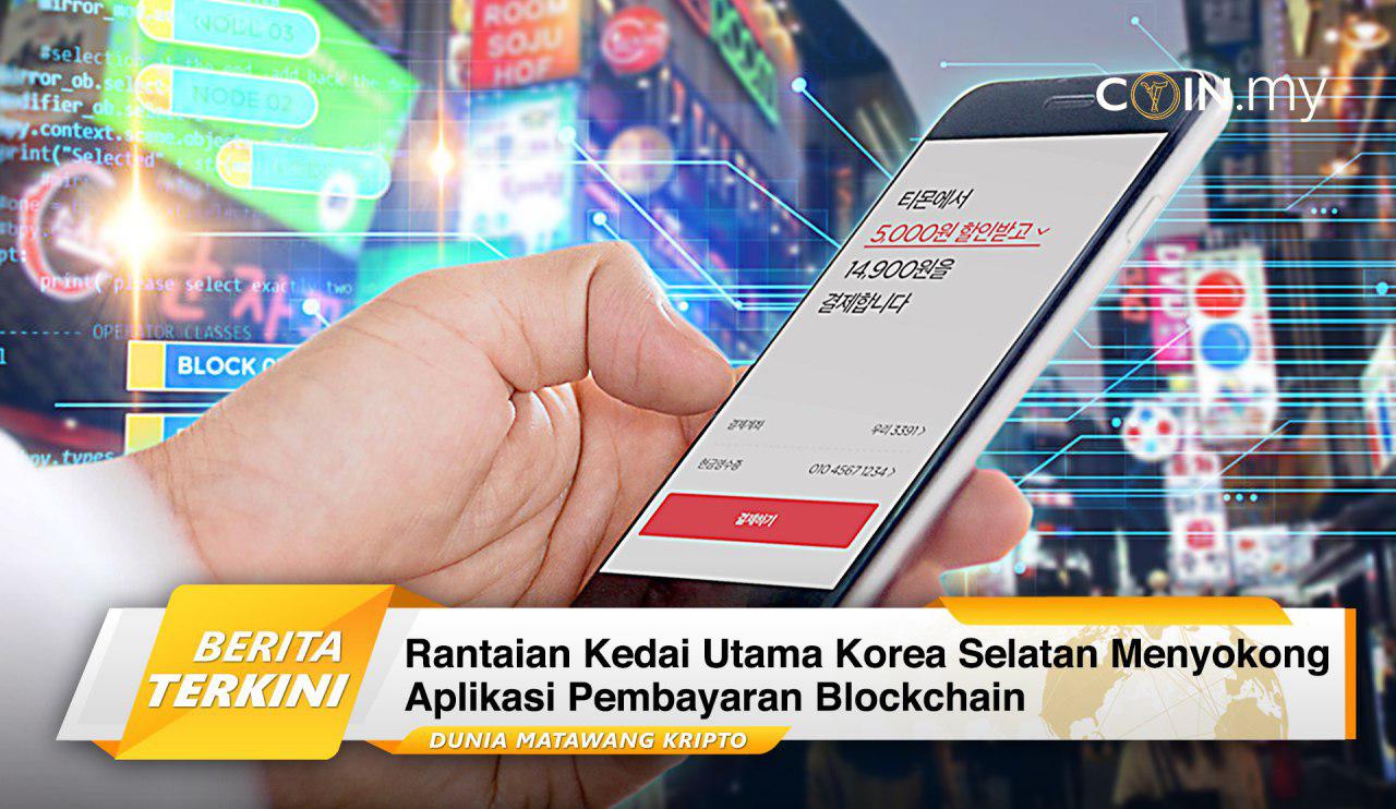 an image on a post on korea selatan blockchain
