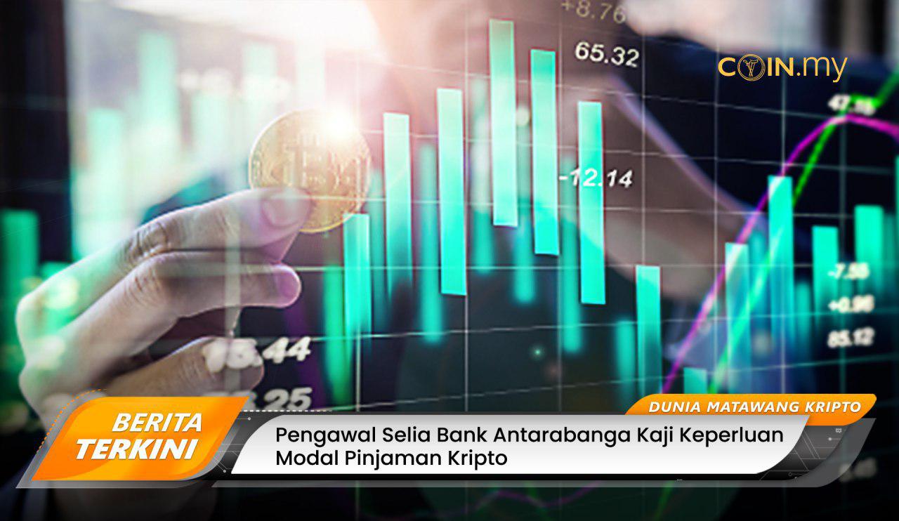 an image on a post on international bank crypto loan