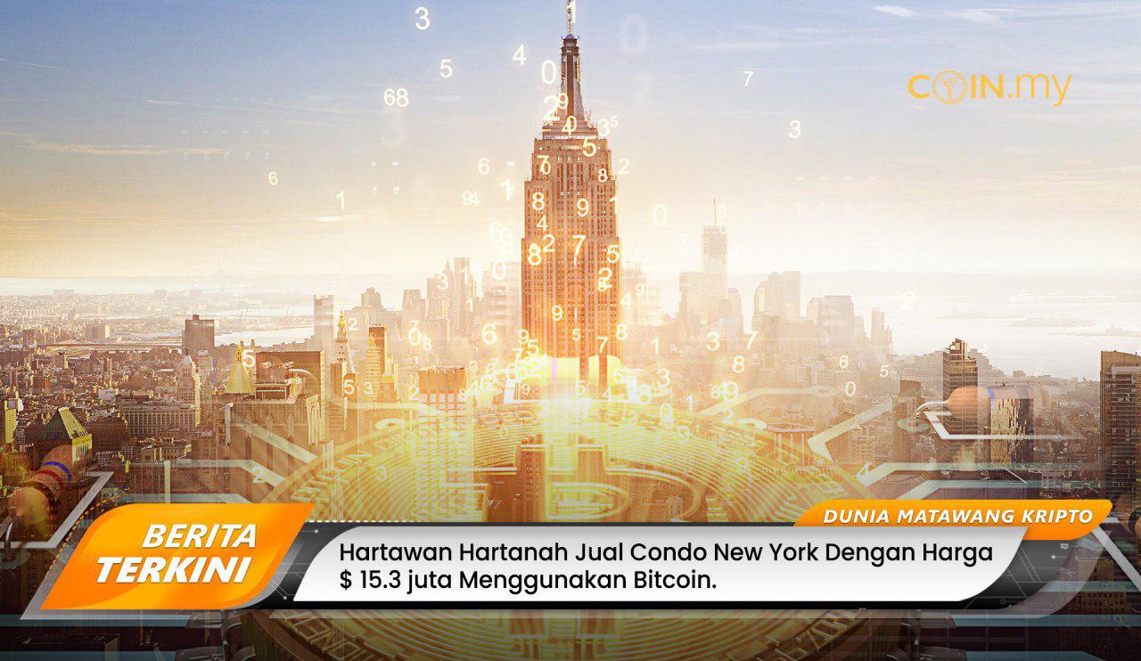 an image on a post on condo new york bitcoin