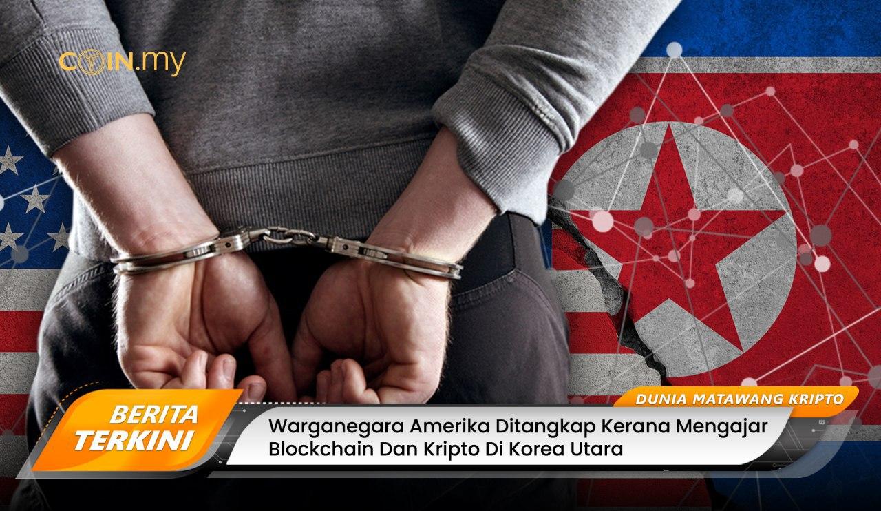 an image on a post on american blockchain north korea