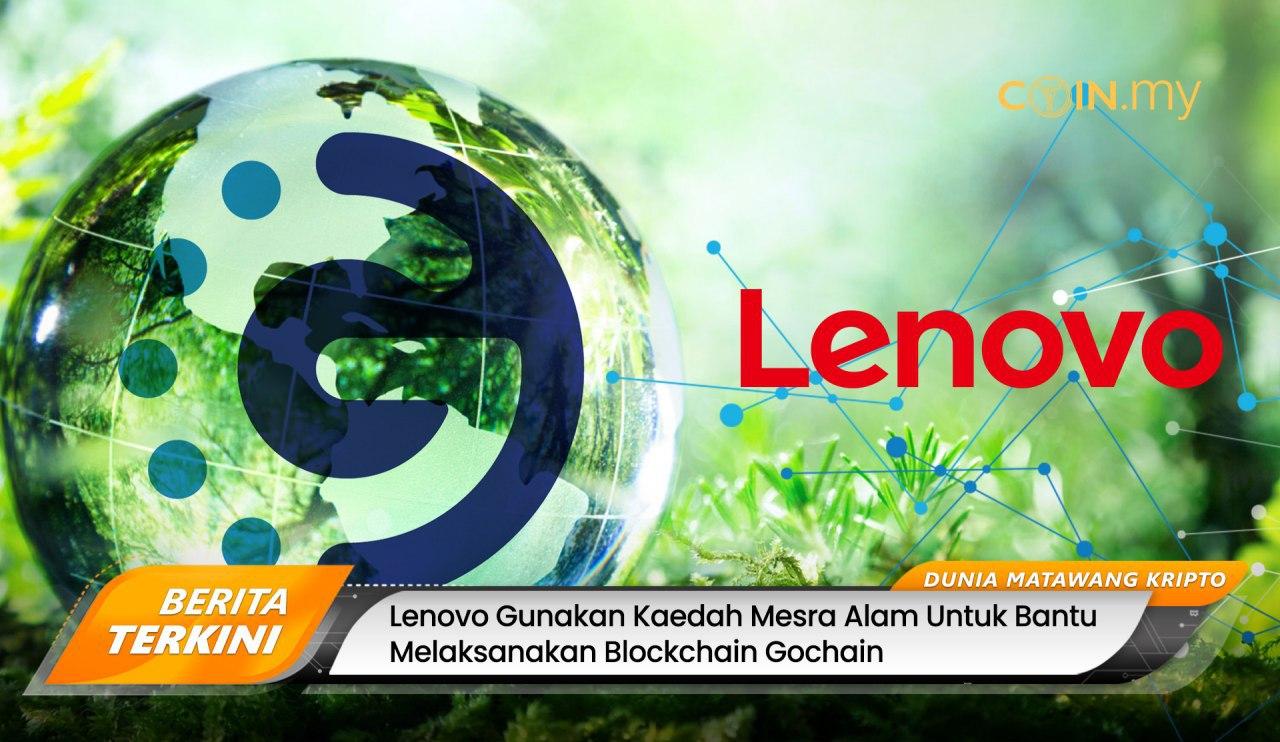 an image on a post on lenovo blockchain gochain
