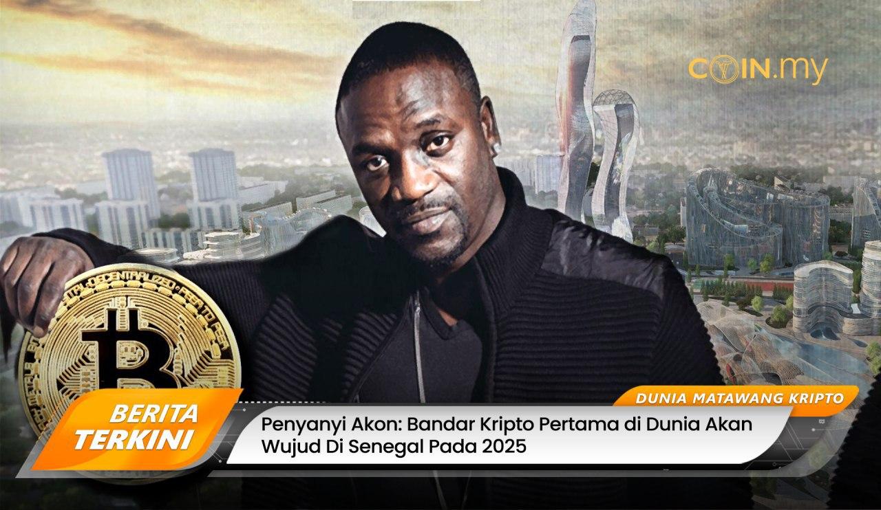 Penyanyi Akon Bandar Kripto Pertama di Dunia Akan Wujud Di Senegal