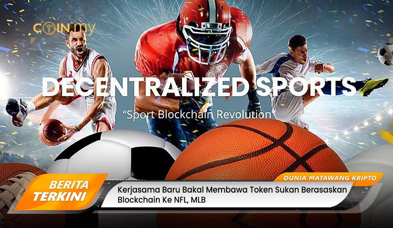 an image on a post on token blockchain nfl mlb
