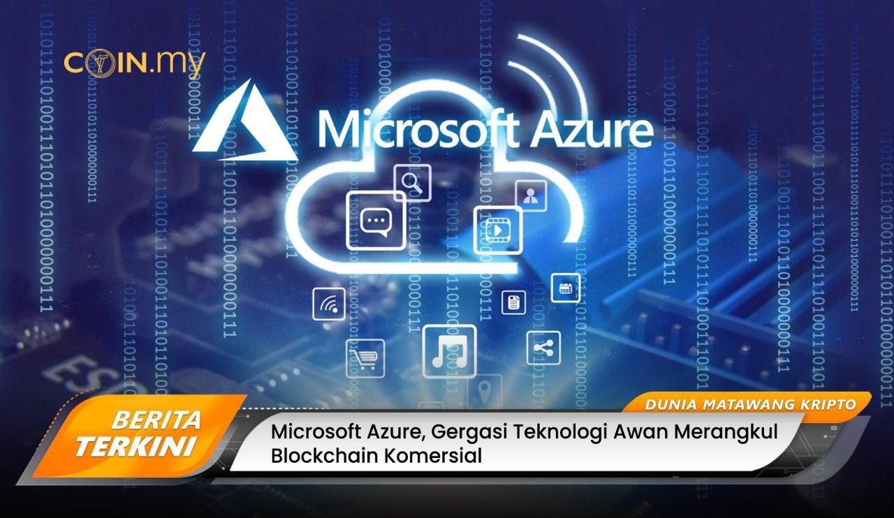 an image on a post on microsoft azure blockchain