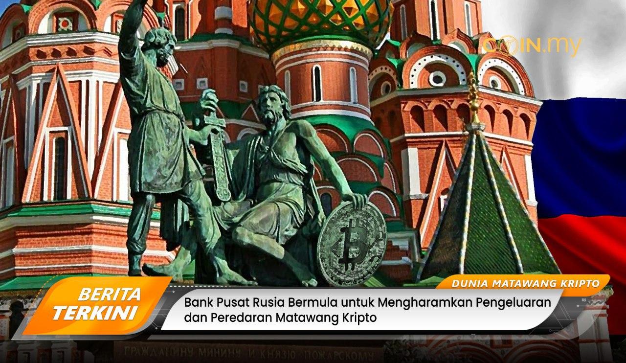 an image on a post on bank rusia kripto crypto