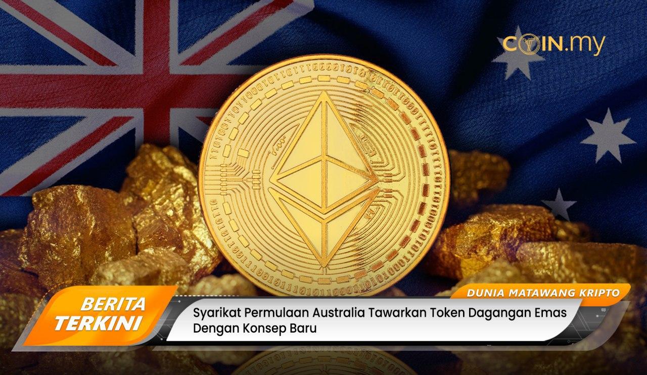an image on a post on australia token gold emas