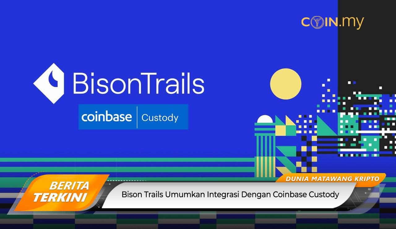 an image on a post on bison trails coinbase custody