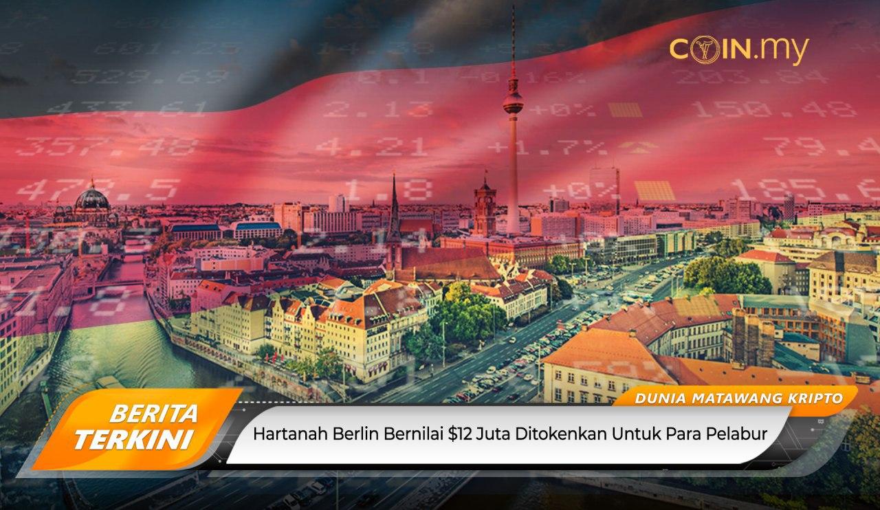 an image on a post on berlin blockchain token